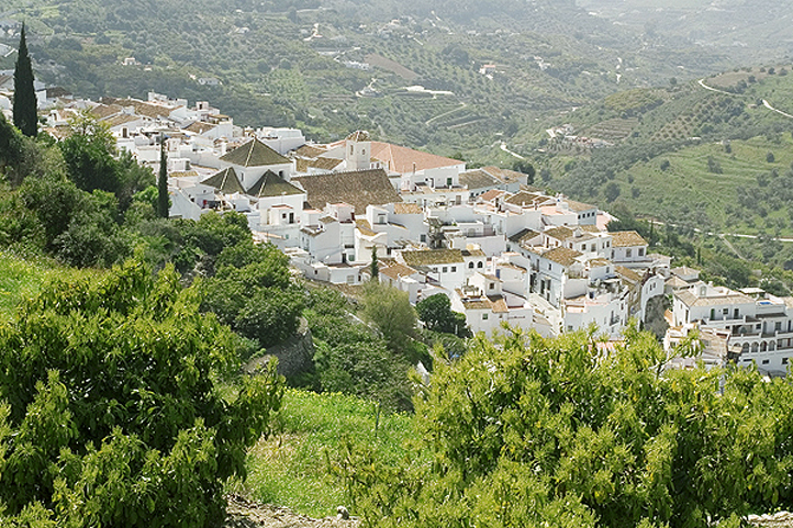 Frigiliana village in Malaga province